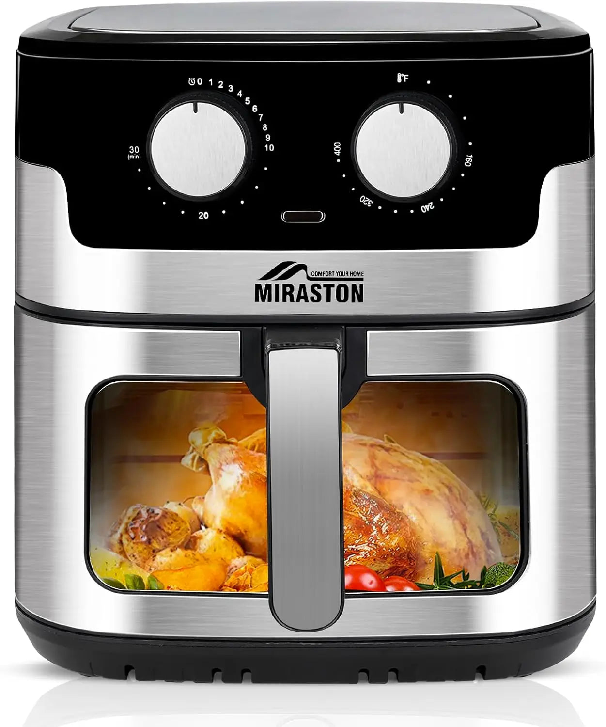 8.5QT Air Fryer: Family-Sized Crispy Meals in Minutes!