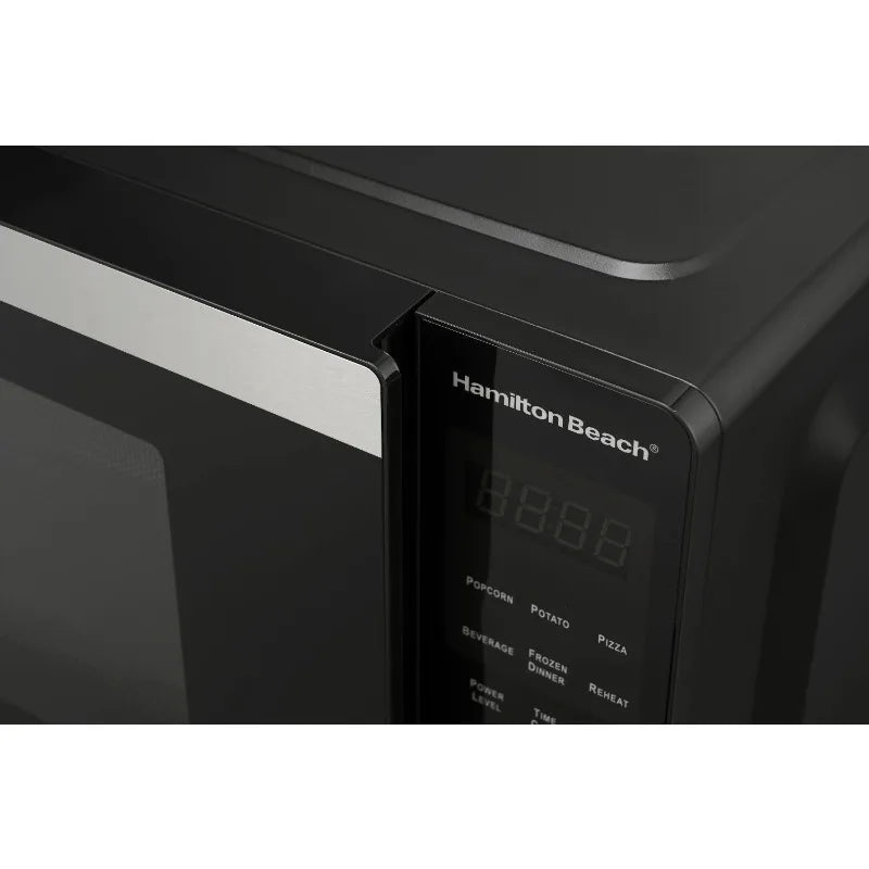 Compact 0.9 Cu. Ft. Microwave - 900W, 10 Power Levels, Child Safety Lock