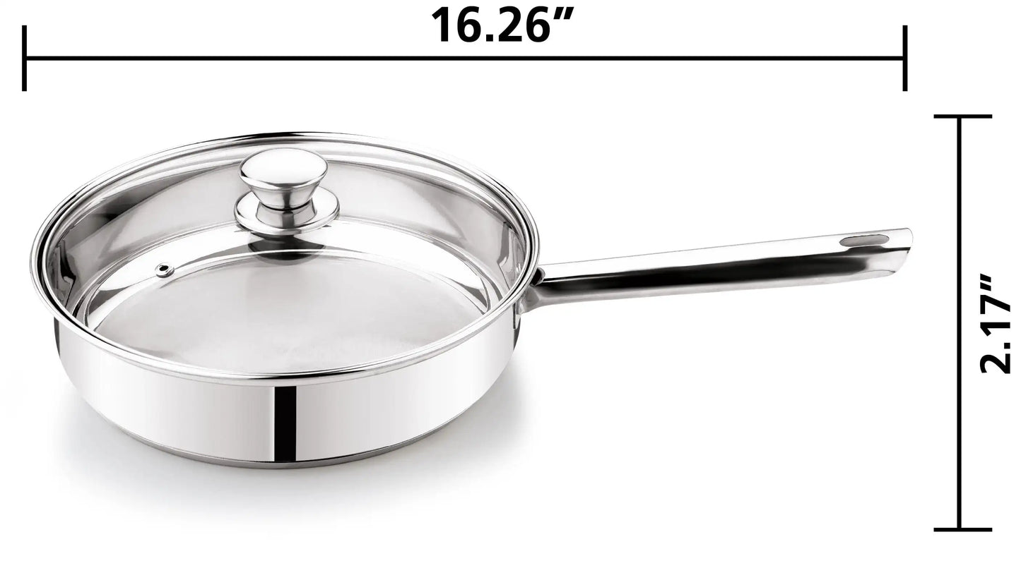 10-Piece Stainless Steel Cookware Set: Elevate Your Kitchen