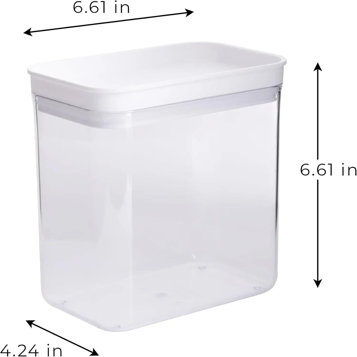 Airtight Food Storage Container - Stackable & Microwave Safe
