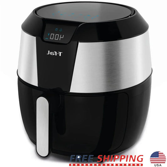 The Ultimate 2-in-1 Air Fryer & Indoor Grill (XXL Family Size)