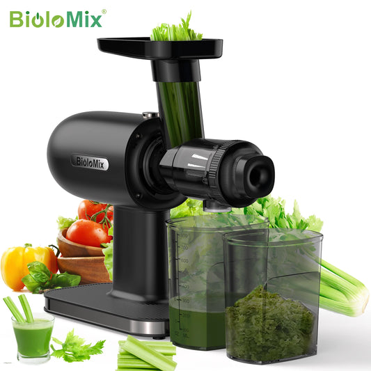BioloMix Cold Press Juicer|Blenders Slow Masticating Reverse