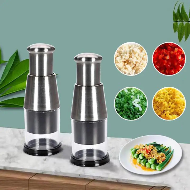 Effortless Garlic Chopper: Instant Mincing, No Tears!