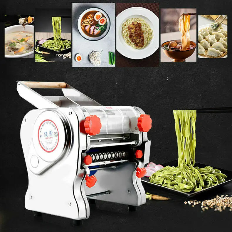 550W Electric Pasta Maker: Make Fresh Noodles & Dumplings