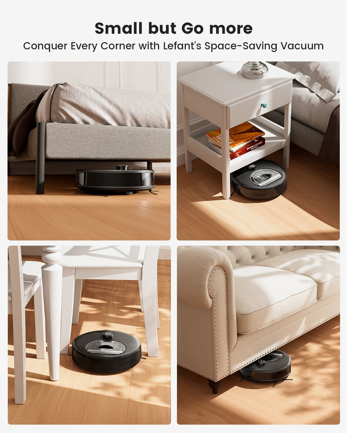 Lefant M330Smart Robot Vacuum Mop: 5000Pa Suction, dTOF LiDAR Navigation