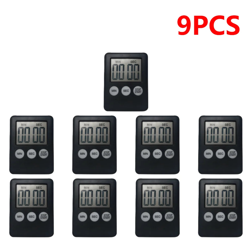Multi-Pack Digital Timer: Kitchen, Sports & More!