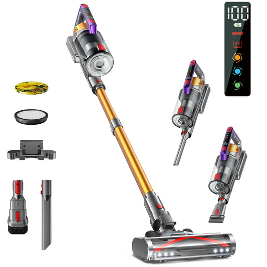 Kissof S17 Pro Powerful Cordless Vacuum Cleaner for Effortless Cleaning