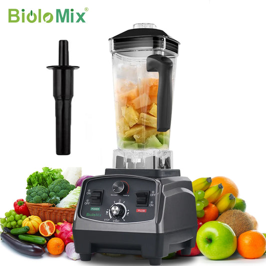 Biolomix 3HP 2200W Blender Timer Juicer 2L BPA Free