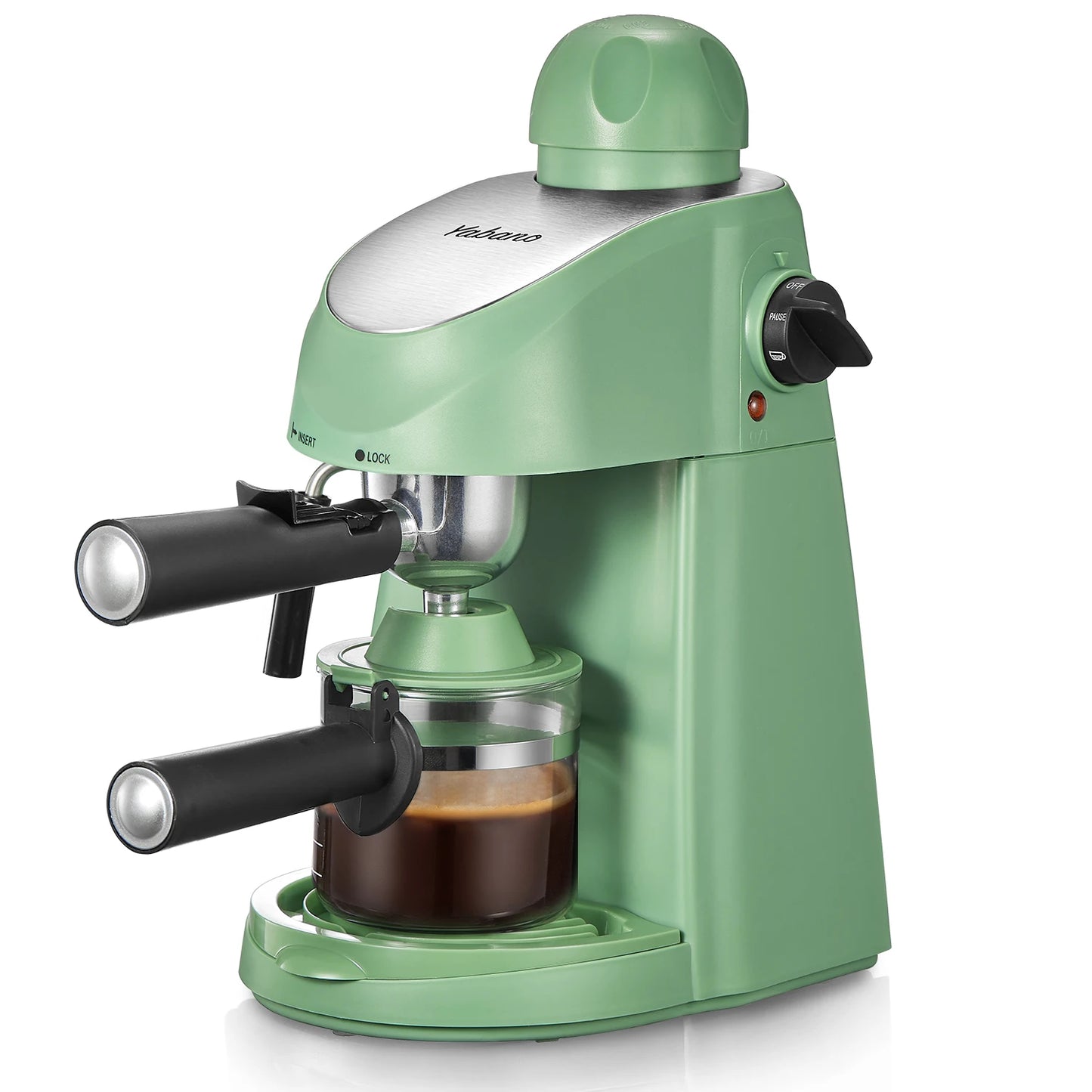 3.5 Bar Espresso Machine: 4-Cup Cappuccino & Latte Maker with Milk Frother
