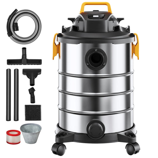 8-Gallon 6.5 HP 3-in-1 Wet/Dry/Blower Shop Vacuum