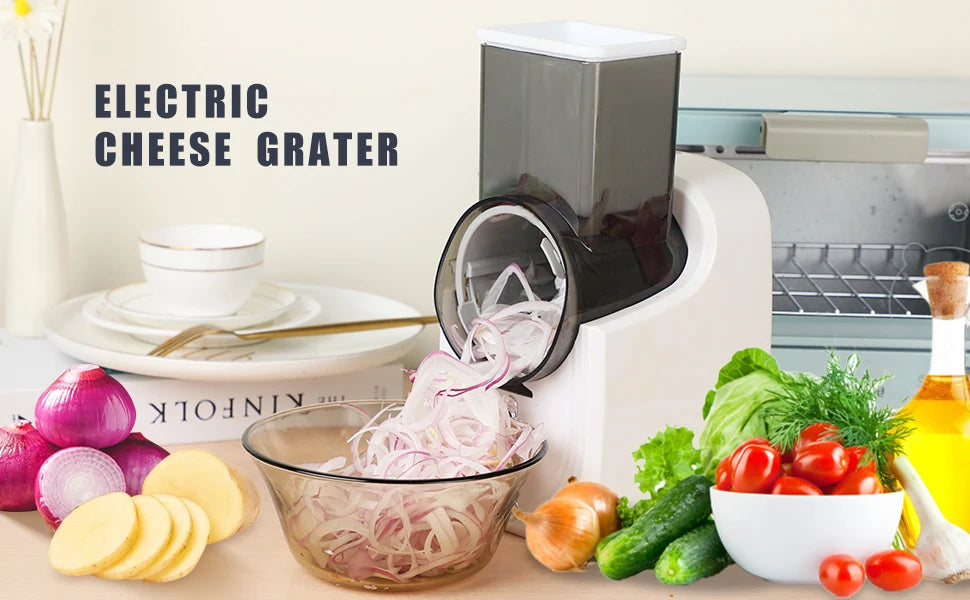 3-in-1 Electric Food Slicer & Grater
