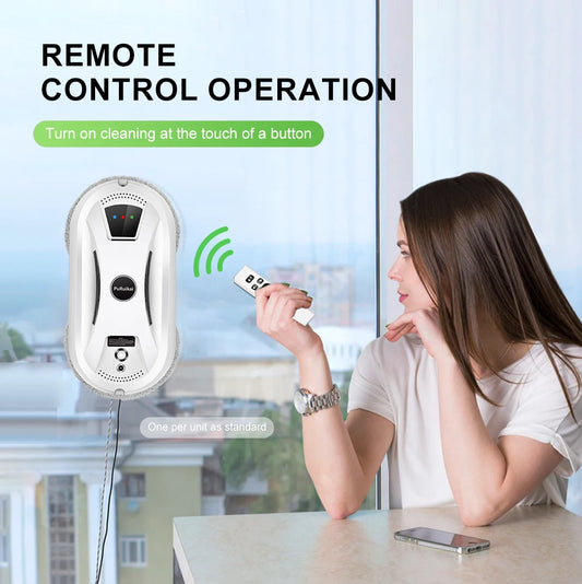 PuRuiKai Smart AI Window Cleaning Robot with Remote Control