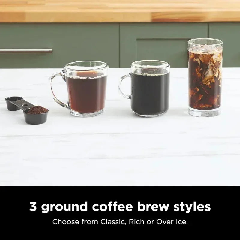 Ninja Espresso & Coffee Barista System (Grounds & Nespresso Compatible)