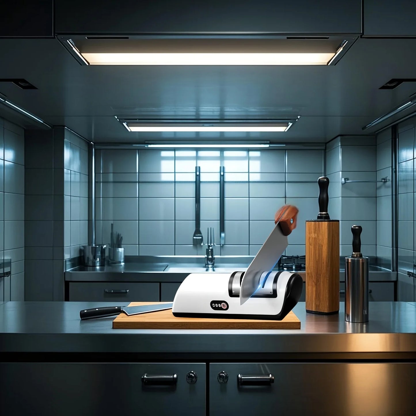 Electric Knife Sharpener: Professional & Automatic