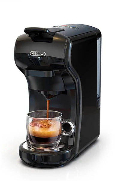 4-in-1 Espresso Machine: Hot, Cold, Capsule & Ground Coffee