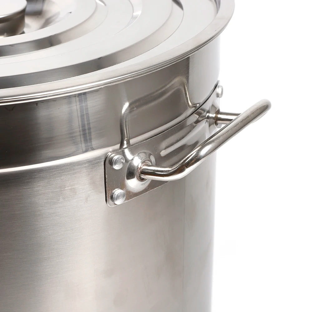 35L Commercial-Grade Stainless Steel Stock Pot