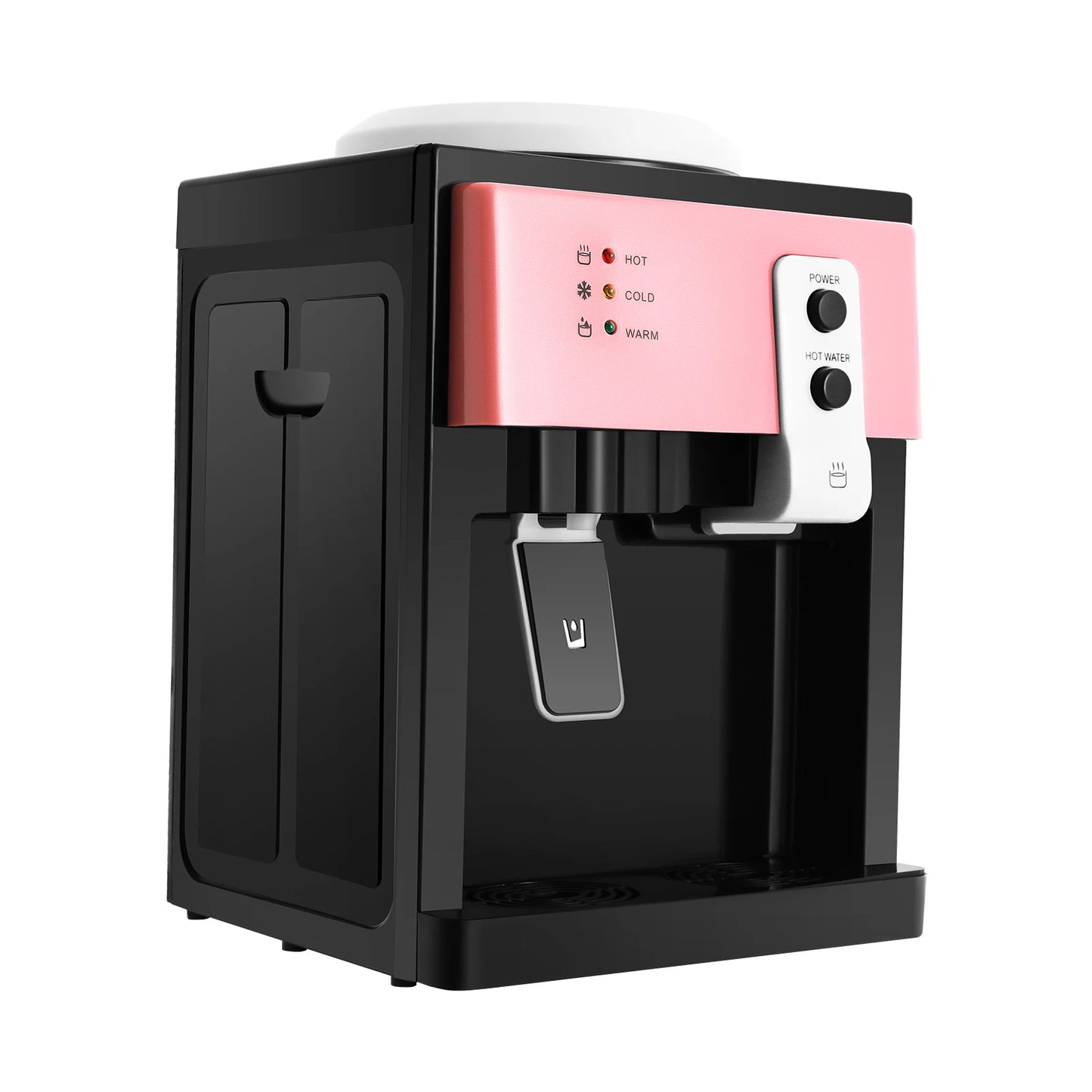 Compact Hot & Cold Water Dispenser - Desktop Water Cooler for Home & Office