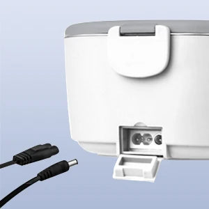 Portable Electric Lunch Box Warmer - 65W Fast Heating, 1.5L Stainless Steel