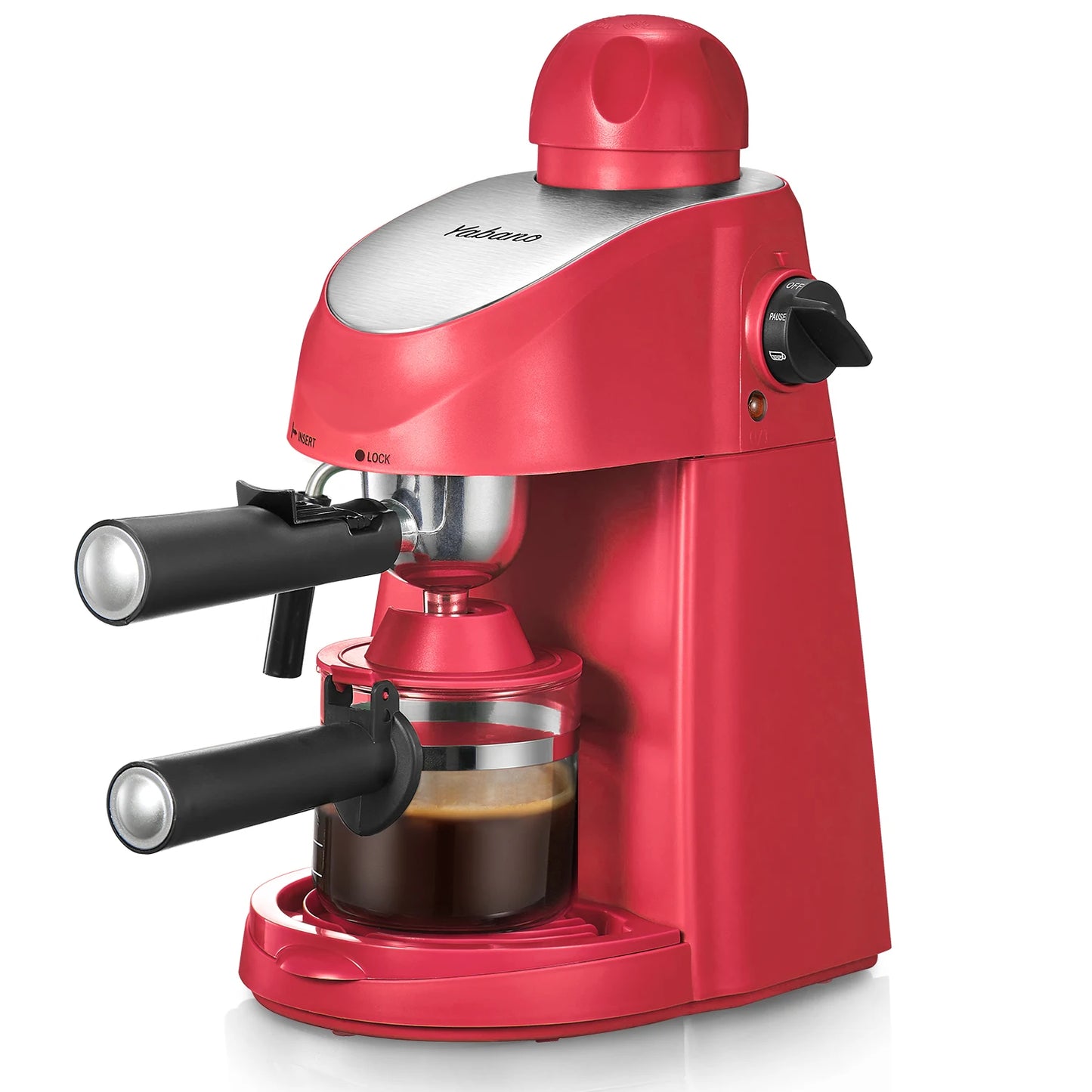 3.5 Bar Espresso Machine: 4-Cup Cappuccino & Latte Maker with Milk Frother