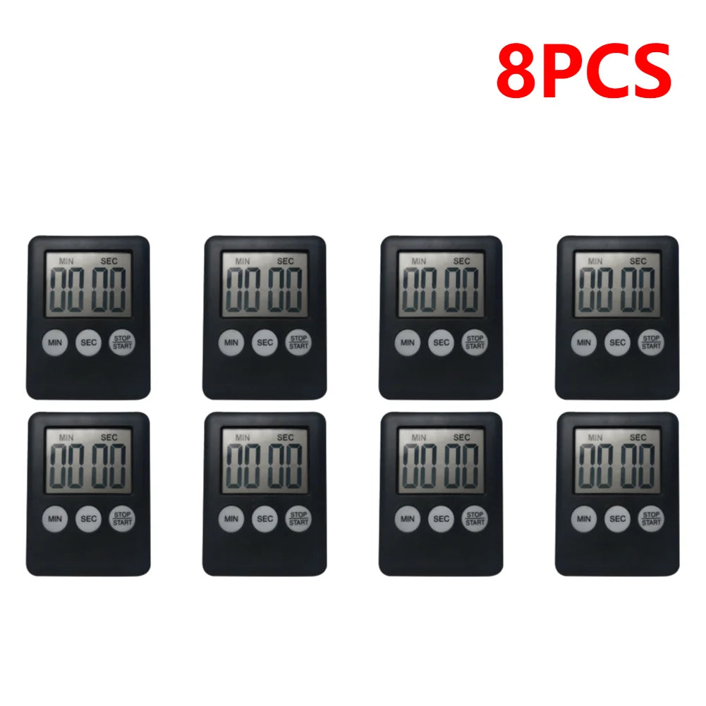 Multi-Pack Digital Timer: Kitchen, Sports & More!