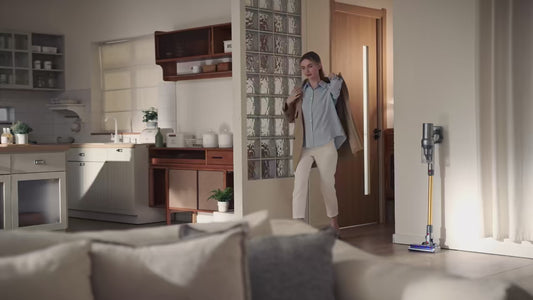 Smart Cordless Vacuum: 27000Pa Suction, LED Display, Auto Cleaning